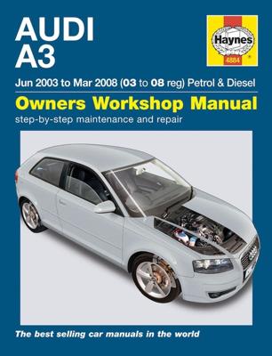 Haynes Werkplaatshandboek Audi A3 benzine & diesel (Jun 03 - maart 08) 4884
