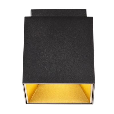 Opbouwspot Zwart Goud GU10 fitting Nordlux Ethan