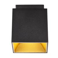 Opbouwspot Zwart Goud GU10 fitting Nordlux Ethan - thumbnail