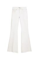 Uitgefranste flare spijkerbroek - WHITE - 34