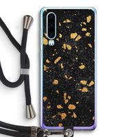 Terrazzo N°7: Huawei P30 Transparant Hoesje met koord