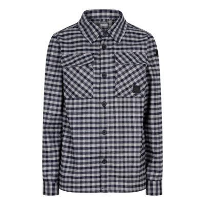 Shirt Jacket Check Navy