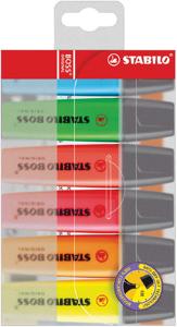 Markeerstift Stabilo Boss Original 6 kleuren