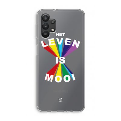 Het Leven Is Mooi: Samsung Galaxy A32 5G Transparant Hoesje