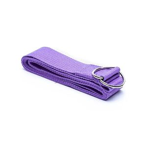 Yoga Riem D-ring Lichtpaars Katoen - 183 x 4 cm