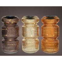 Lumineo Led solar tafellamp ø12-h25cm