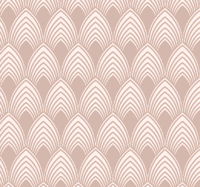 Vintage geometrisch ontwerp behang roze