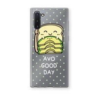 Avo Good Day: Samsung Galaxy Note 10 Transparant Hoesje