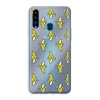 Bananas: Samsung Galaxy A20s Transparant Hoesje