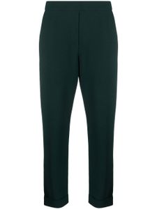 P.A.R.O.S.H. pantalon court à taille élastiquée - Vert