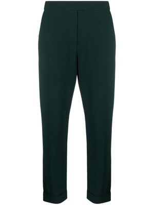 P.A.R.O.S.H. pantalon court à taille élastiquée - Vert