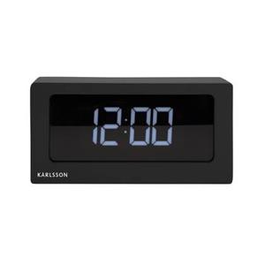 Karlsson - Table clock Boxed LED black