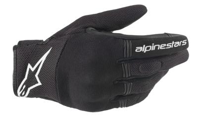 ALPINESTARS Copper Gloves, Motorhandschoenen zomer, Zwart-Wit