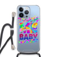 Touch Me: iPhone 13 Pro Transparant Hoesje met koord