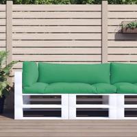 VidaXL Palletkussens 3 st stof groen