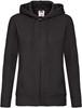 Fruit Of The Loom F440N Ladies´ Premium Hooded Sweat Jacket - Black - XXL