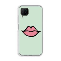 Kusje: Huawei P40 Lite Transparant Hoesje
