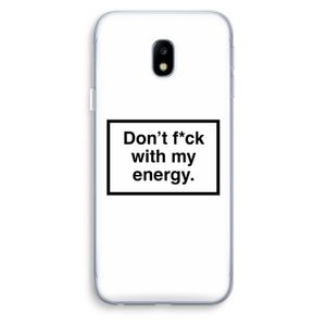 My energy: Samsung Galaxy J3 (2017) Transparant Hoesje