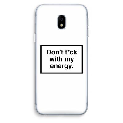 My energy: Samsung Galaxy J3 (2017) Transparant Hoesje