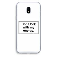 My energy: Samsung Galaxy J3 (2017) Transparant Hoesje