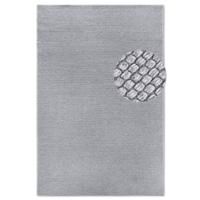 Wollen Vloerkleed Charles - Lichtgrijs maat: 230x160cm - materiaal: Polyester - Dekbed-Discounter.nl