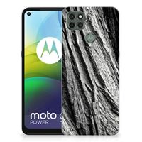 Bumper Hoesje Motorola Moto G9 Power Boomschors Grijs - thumbnail