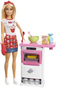 Mattel Bakker pop en speelset pop