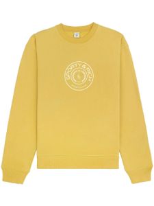 Sporty & Rich Connecticut Crest crew-neck sweatshirt - Jaune