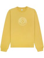 Sporty & Rich Connecticut Crest crew-neck sweatshirt - Jaune