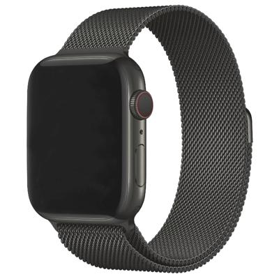 Apple Watch Milanese Band - Zwart - 44, 45, 46 & 49mm