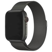 Apple Watch Milanese Band - Zwart - 44, 45, 46 & 49mm Apple Watch Milanese Band - Zwart - 44, 45, 46 & 49mm