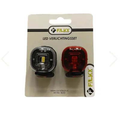 LED siliconen verlichting set - Zwart - Batterij