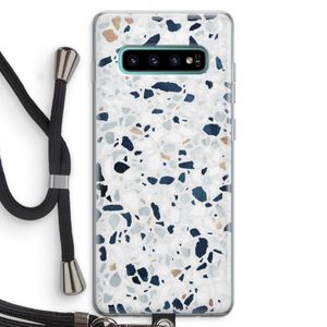 Terrazzo N°1: Samsung Galaxy S10 Plus Transparant Hoesje met koord