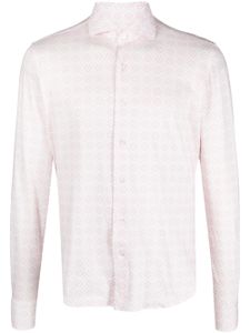 Orian chemise à fleurs - Blanc