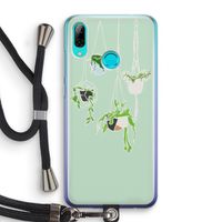 Hang In There: Huawei P Smart (2019) Transparant Hoesje met koord