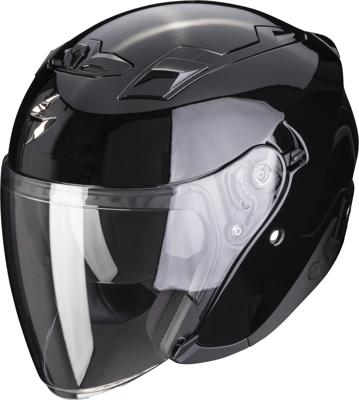 SCORPION EXO-230 Solid, Jethelm of scooter helm, Zwart