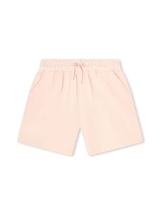 Kenzo Kids short à logo imprimé - Rose