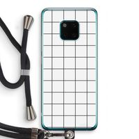 Rooster: Huawei Mate 20 Pro Transparant Hoesje met koord