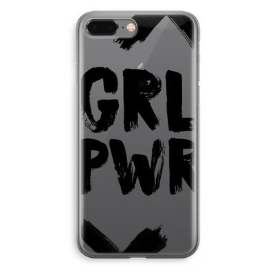 Girl Power #2: iPhone 8 Plus Transparant Hoesje