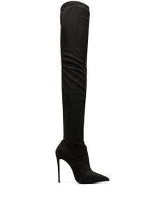 Le Silla Eva 115mm pointed-toe boots - Noir