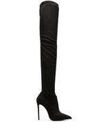 Le Silla Eva 115mm pointed-toe boots - Noir - thumbnail