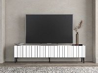 Tv-meubel OSCARO 3 deuren wit