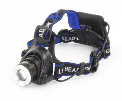 Esperanza EOT005 zaklantaarn Zwart, Blauw Lantaarn aan hoofdband LED