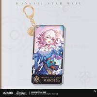 Honkai: Star Rail Character Acrylic Keychain March 7Th 9 Cm