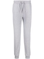 Karl Lagerfeld pantalon de jogging à K brodé - Gris