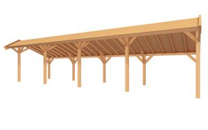 YARD Outdoor SUBLIME Kapschuur - 1200x300 cm Douglashout- Kapschuurdak- - YARD Outdoor