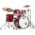 Pearl RS505BC/C747 Roadshow Matte Red drumstel inclusief bekkens