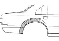 PLAATWERKDEEL Wielrand 3D R 5385146