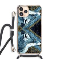 Golden Fox: iPhone 11 Pro Max Transparant Hoesje met koord
