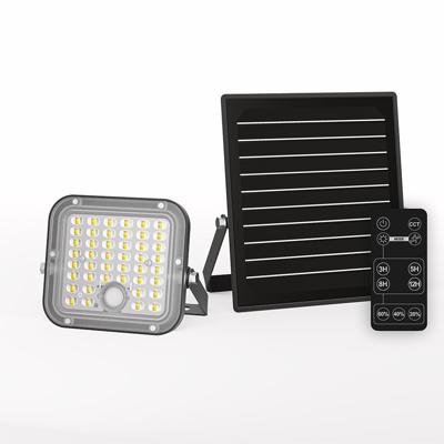 HOFTRONIC™ Vega LED Solar breedstraler met bewegingssensor - Incl. Schemersensor - Los zonnepaneel - Schijnwerper - IP65 waterdicht - 88 LED&apos;s - 10 watt - 2800-6500K - Warm wit licht - Daglicht wit licht - 1500 lumen - Zwart